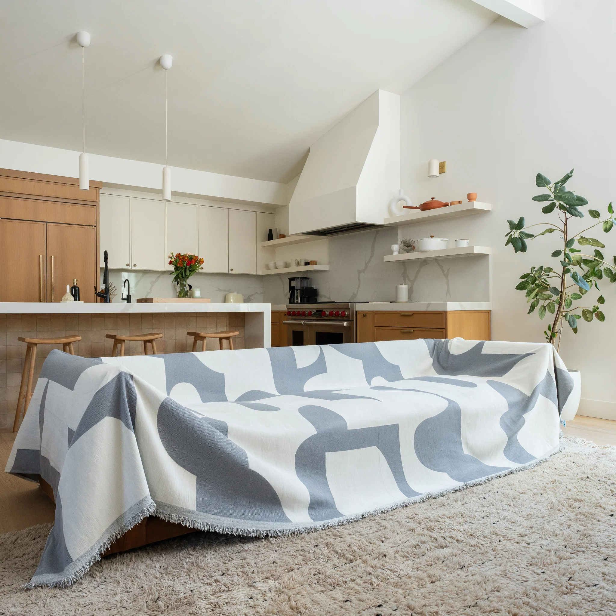 Magic Sofa Blanket - Ember Mono - Image 13