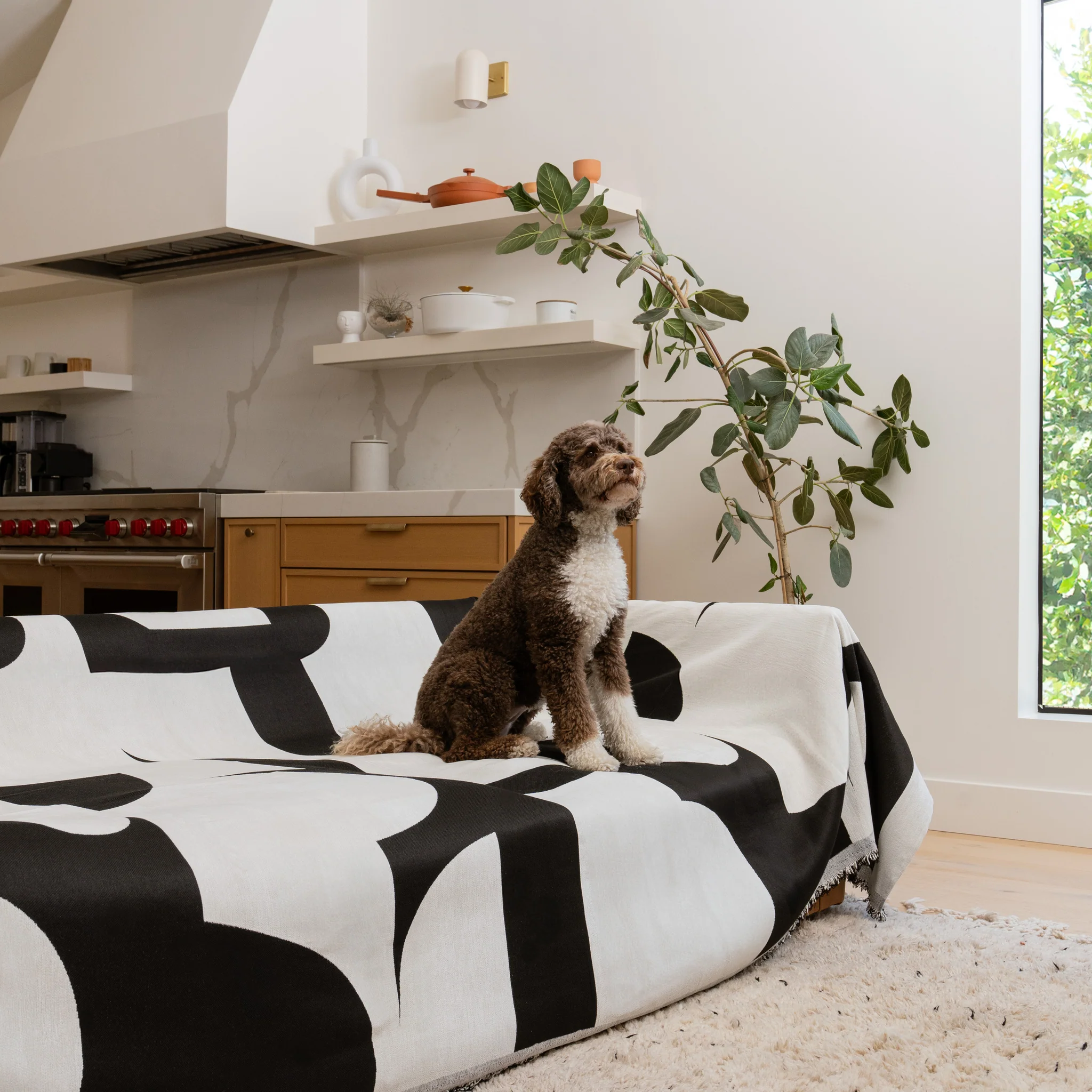 Magic Sofa Blanket - Ember Mono - Image 6