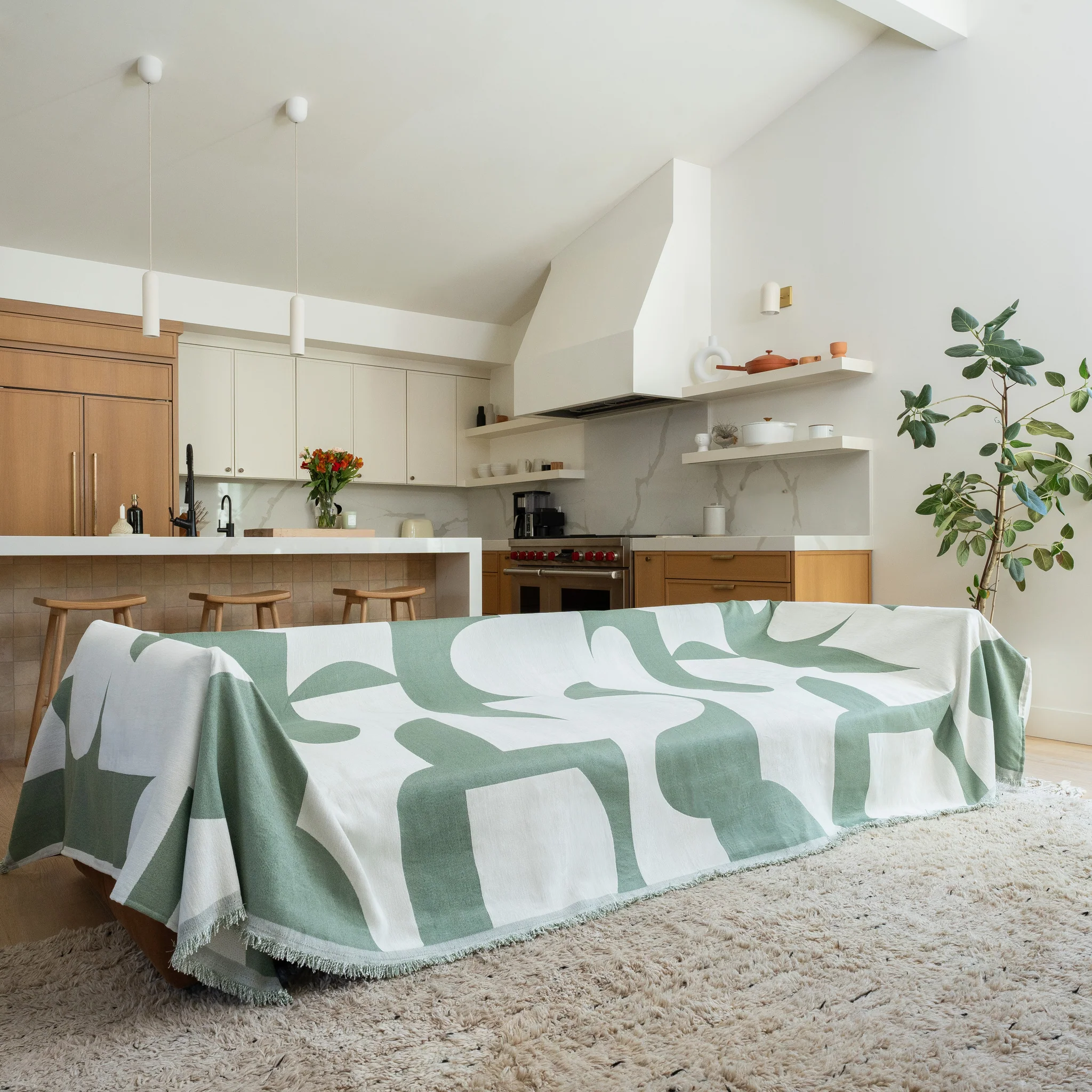 Magic Sofa Blanket - Ember Mono - Image 9