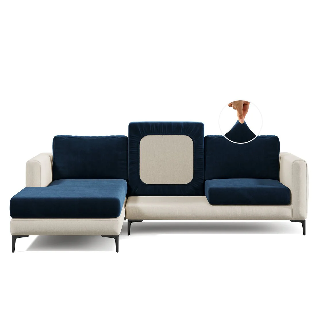 Miracle Sofa Covers - Velvet - Image 6