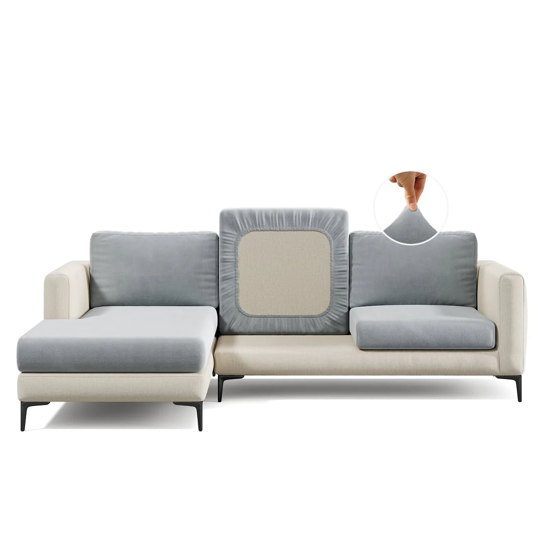 Miracle Sofa Covers - Velvet - Image 8