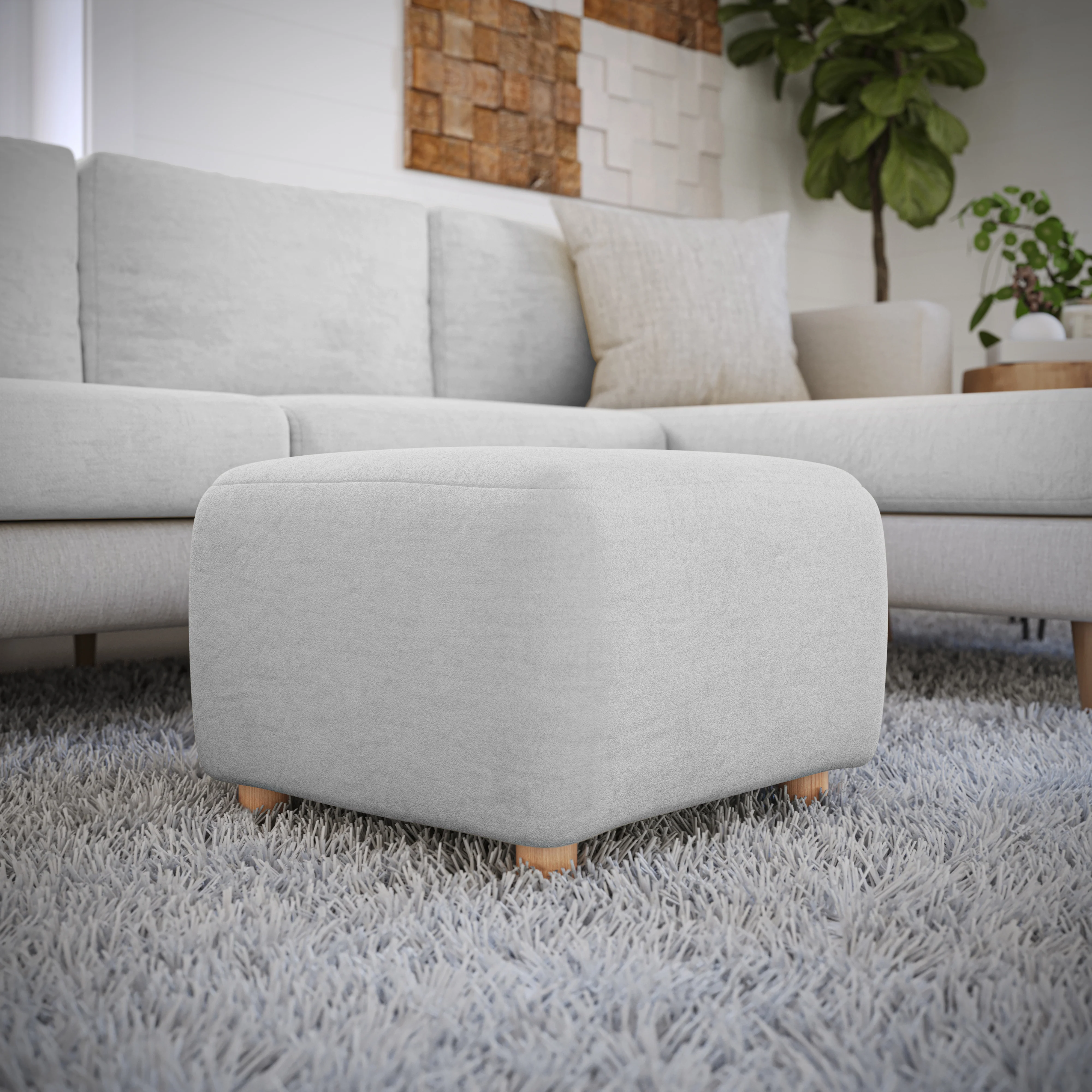 Ottoman Cover - Plush - Image 5