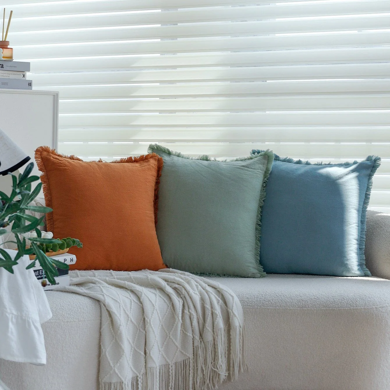 Pillow Cover - Fringe | 18x18 | 20x20 | 12x20 - Image 2