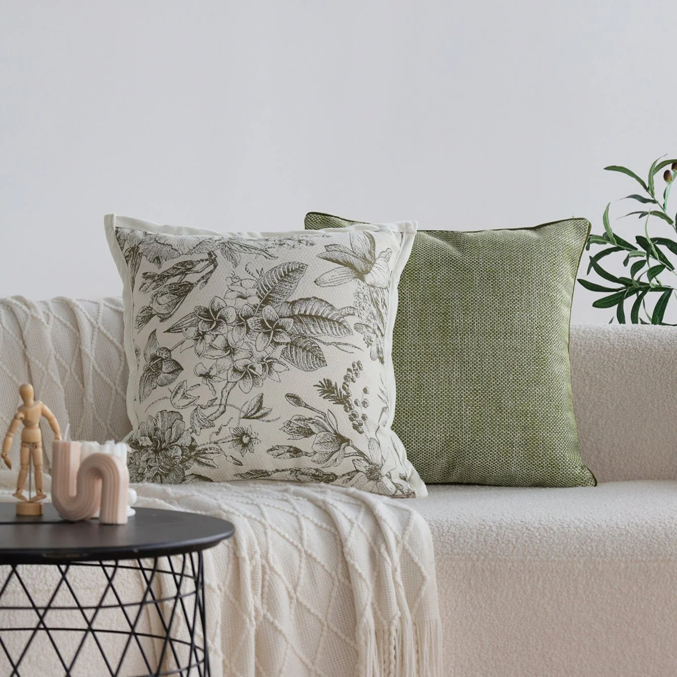 Pillow Cover - Magnolia | 18x18 - Image 3