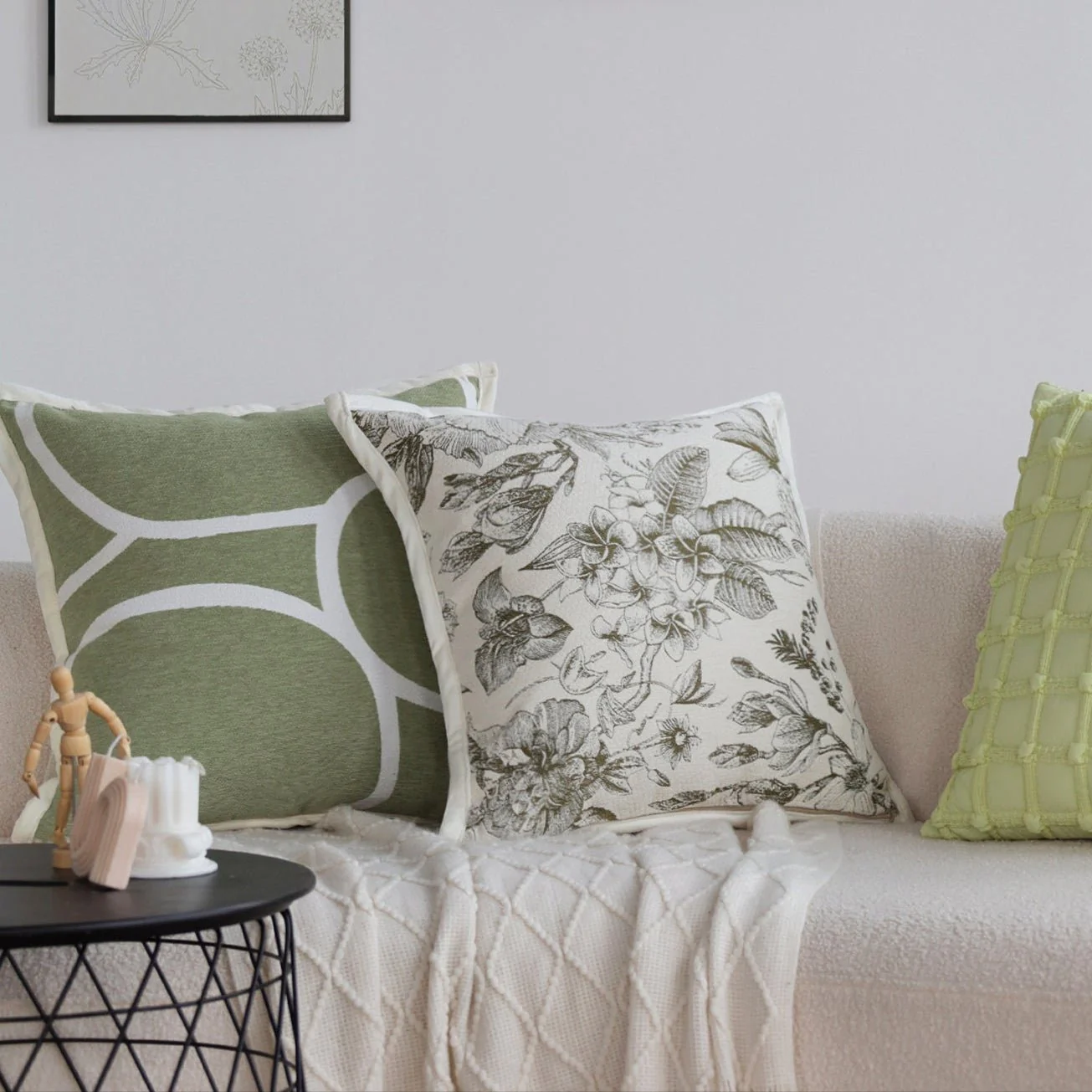 Pillow Cover - Magnolia | 18x18 - Image 4