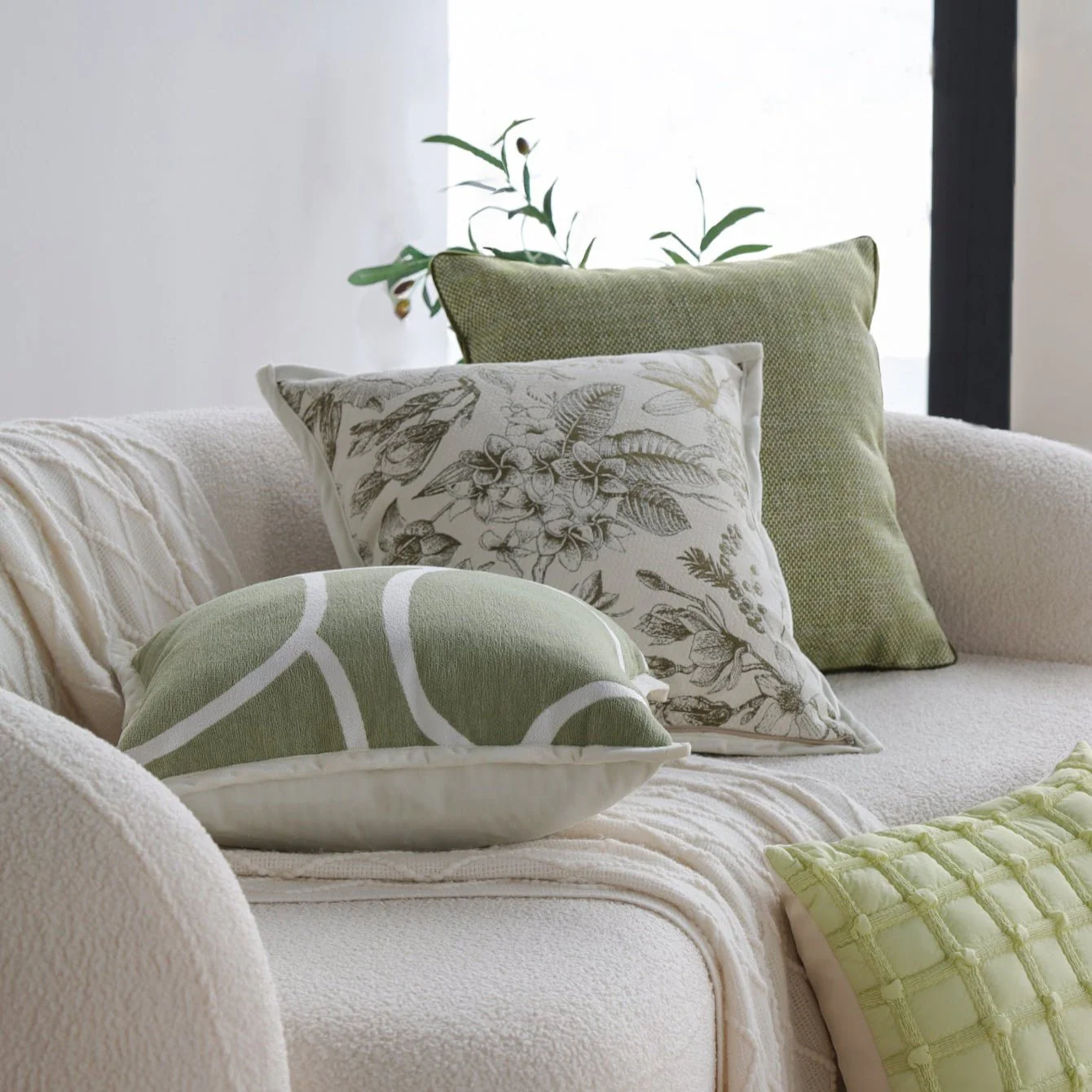 Pillow Cover - Magnolia | 18x18 - Image 6